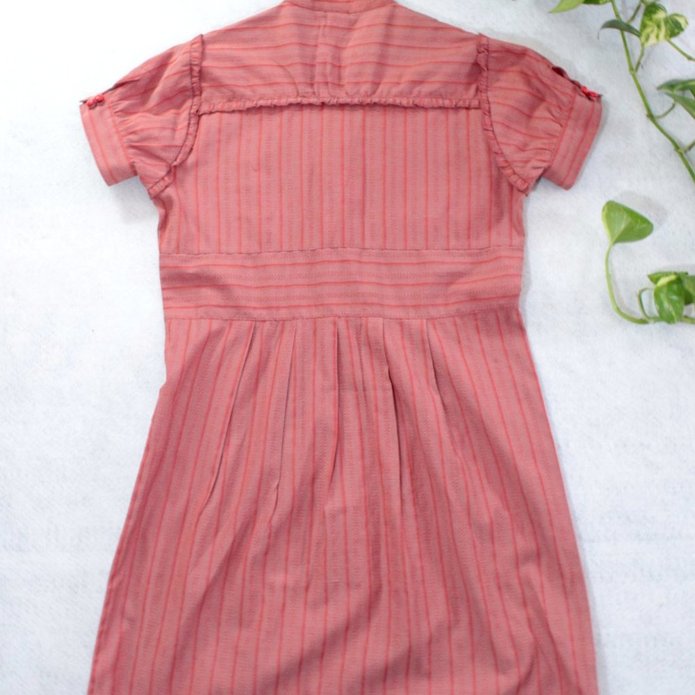 Mod Ruffle Shirt Dress - Picture 7 of 7